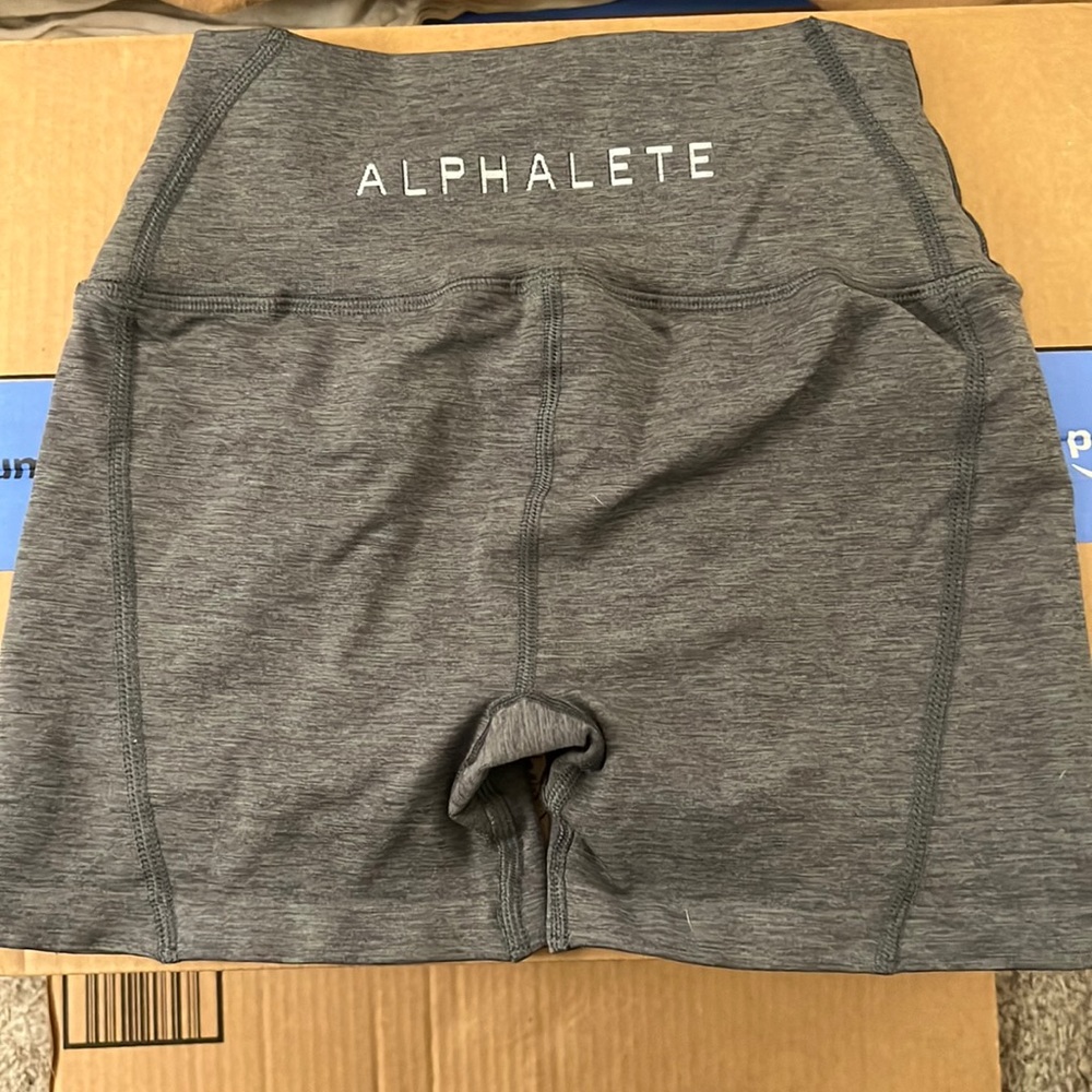Alphalete Revival Shorts (charcoal, size medium)